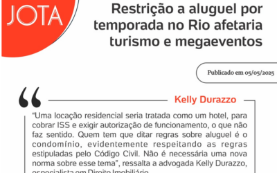 Restrição a aluguel por temporada no Rio afetaria turismo e megaeventos